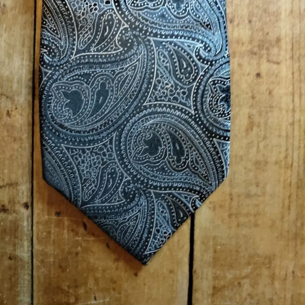 Georgio Brutini paisley tie hanky new office wedding spring easter formal gift